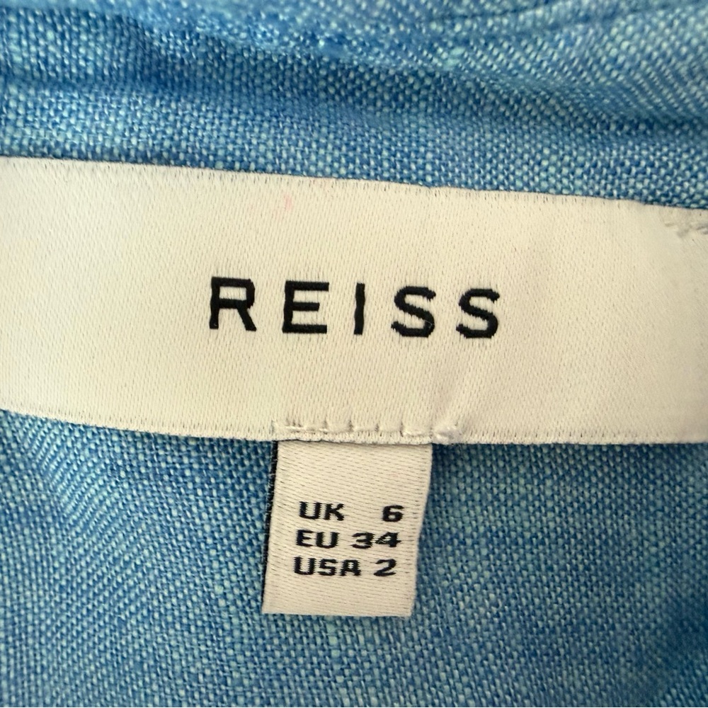 Reiss Light Blue Fabric